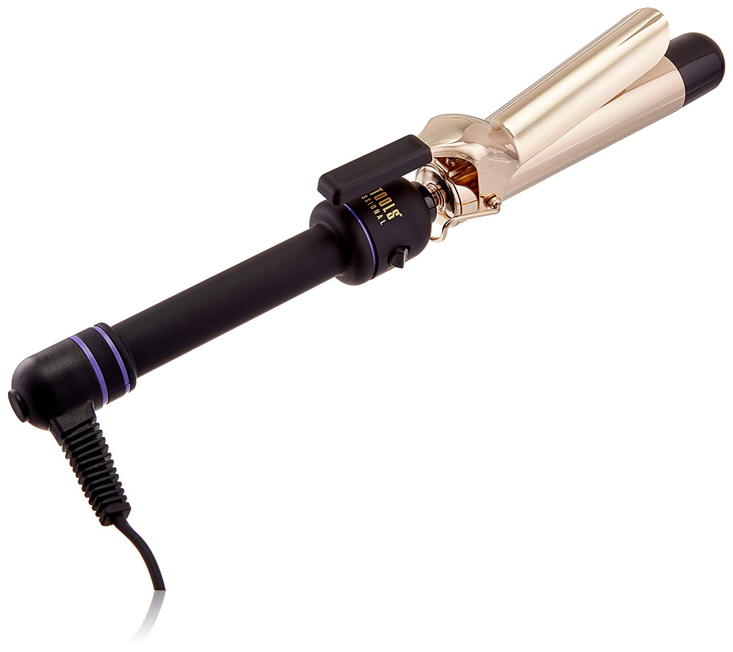 HOT TOOLS Professional 24k Gold Curling Iron-Wand for Long Lasting Curls