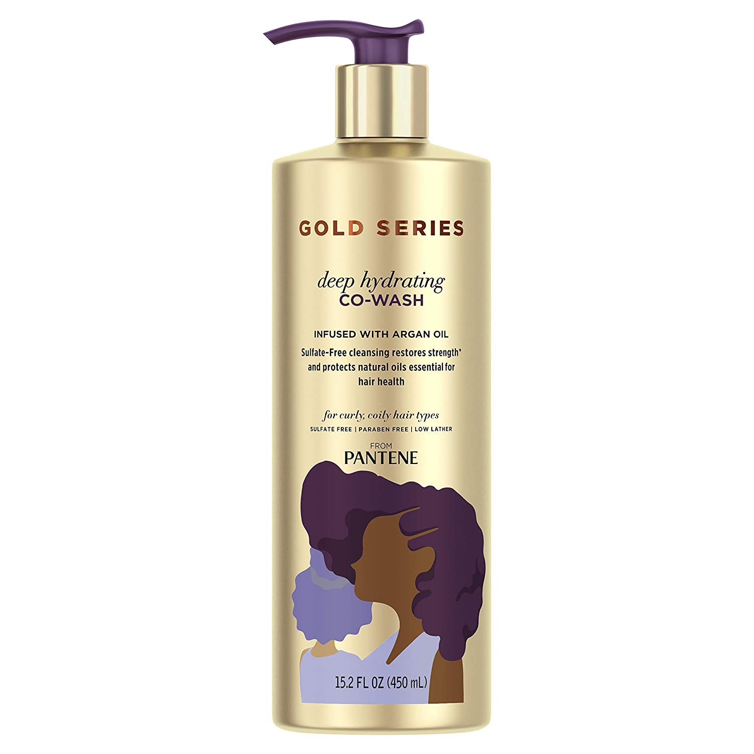 Gold Series from Pantene Sulfate-Free Deep Hydrating Co-Wash for Curly Hair