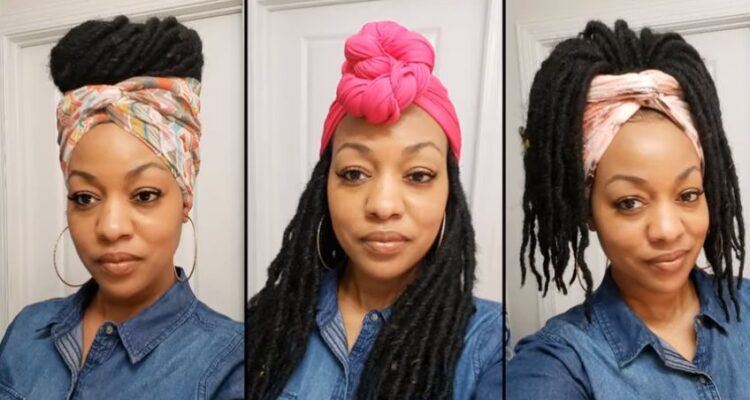 The Art of Wrapping Hair for Stunning Locs